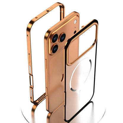 Luxury Metal Frame Case for iPhone 17 Series