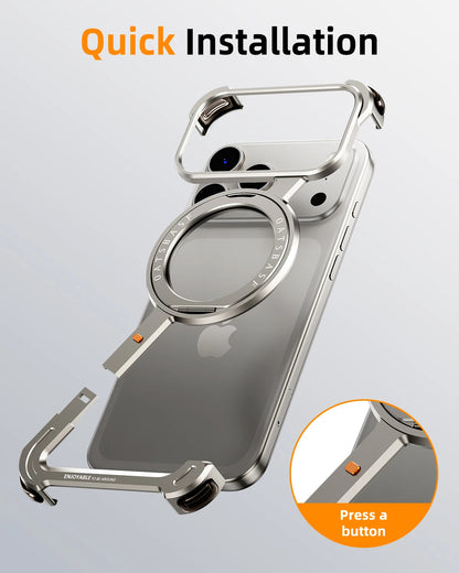 Luxury Metal Ultra-thin Case for iPhone 17 Series