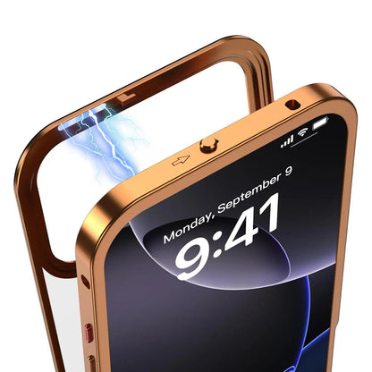 Luxury Metal Frame Case for iPhone 17 Series