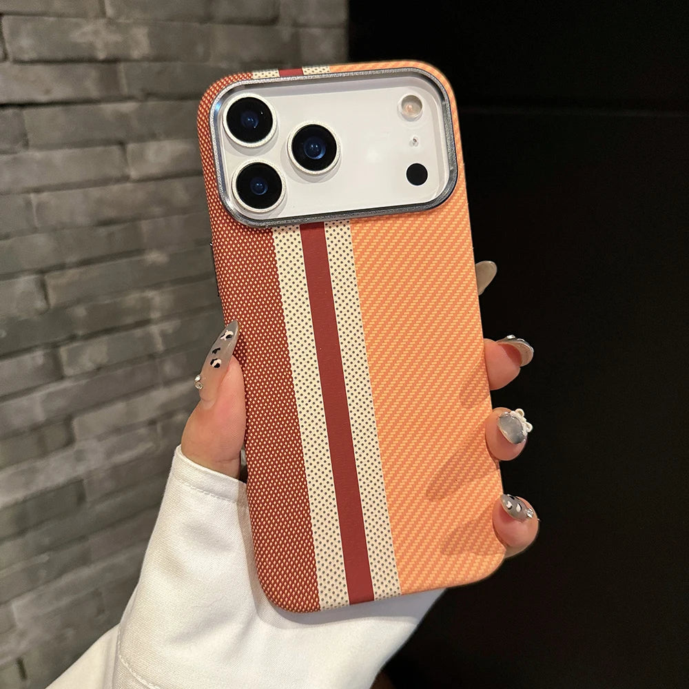 Luxury Carbon Fiber Case for iPhone 17 Series