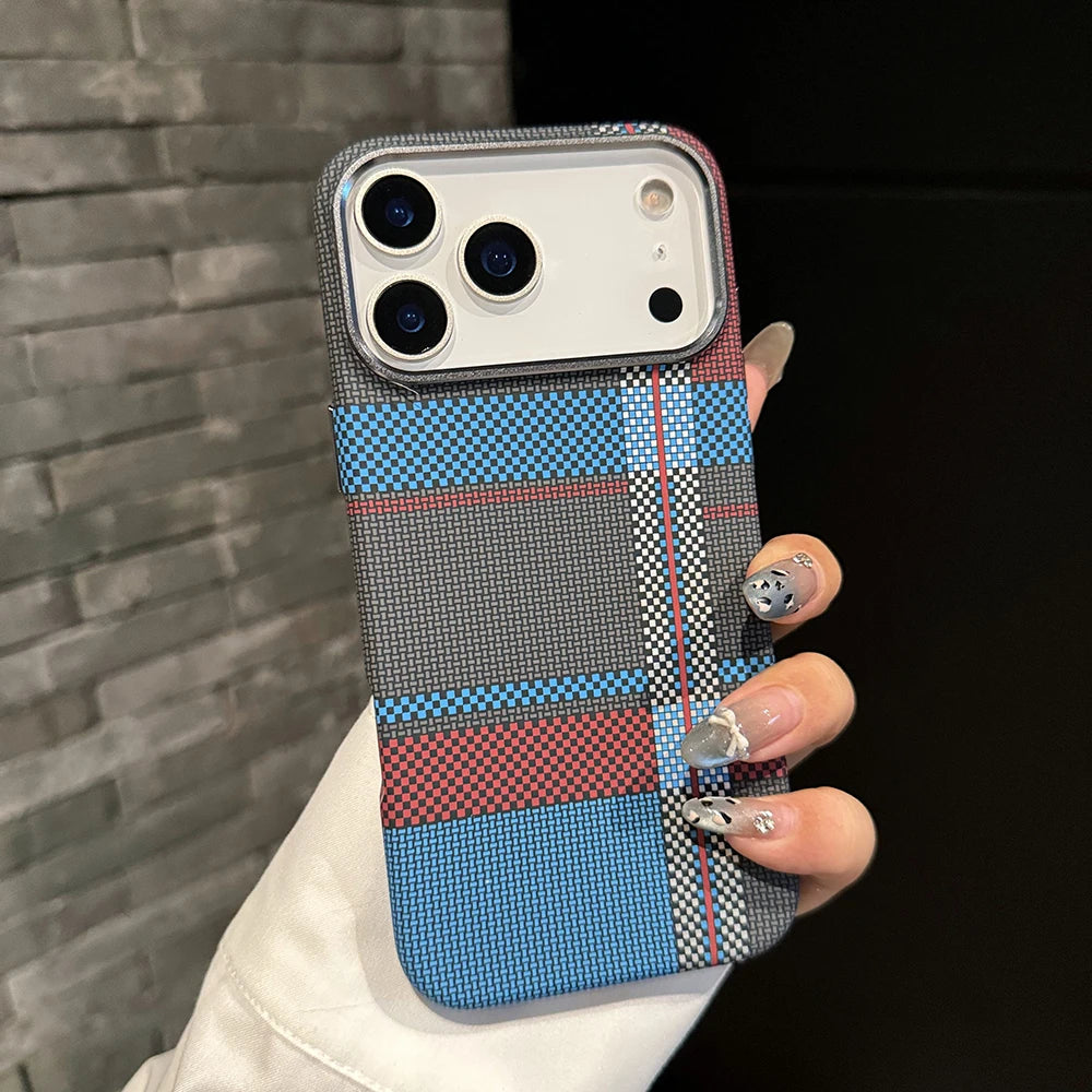 Luxury Carbon Fiber Case for iPhone 17 Series