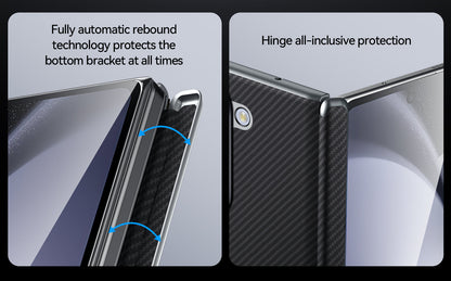 CarbonGuard Z Fold 6, 5, 4 Magnetic Wireless Charging Case