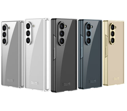 CrystalGuard Z Fold 6, 5 Plating Screen Glass Case