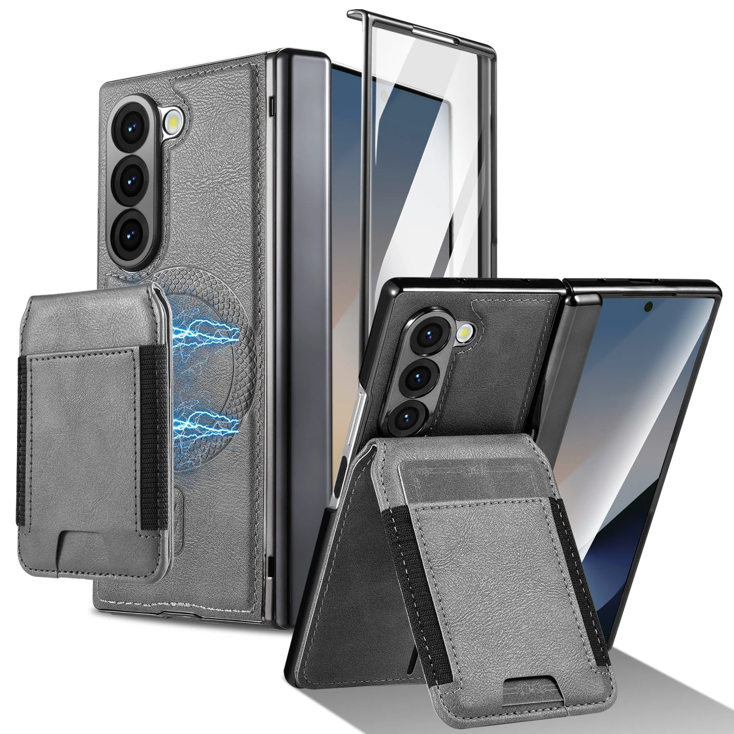 Magnetic Card Holder Wallet Phone