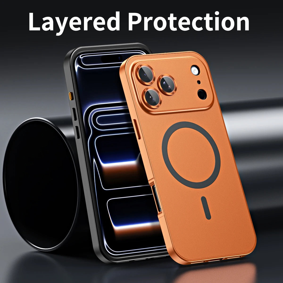 Luxury Suitable Metal Frame Case for iPhone 17 Series
