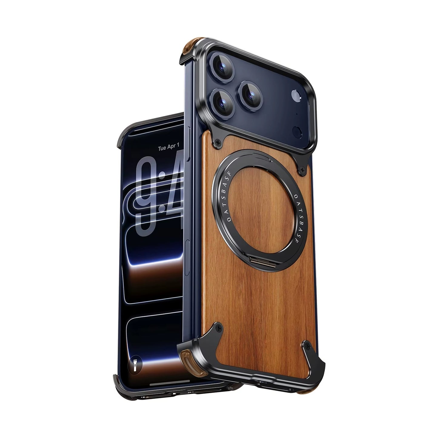 Solid Wooden Phone Case for iPhone 17 Pro