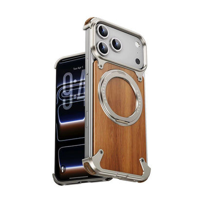 Solid Wooden Phone Case for iPhone 17 Pro