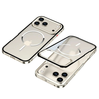 Luxury Metal Frame Case for iPhone 17 Series